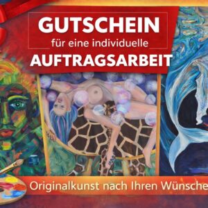 🎁 Gutschein für individuelle Auftragskunst – Kunst nach Wunsch –