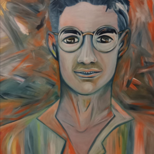 Dr. Brille – Originalgemälde